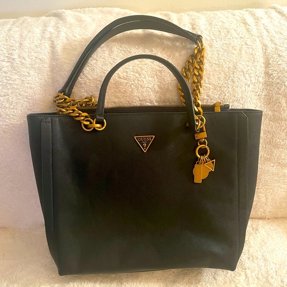 Guess Black Tote - Picture 2 of 4